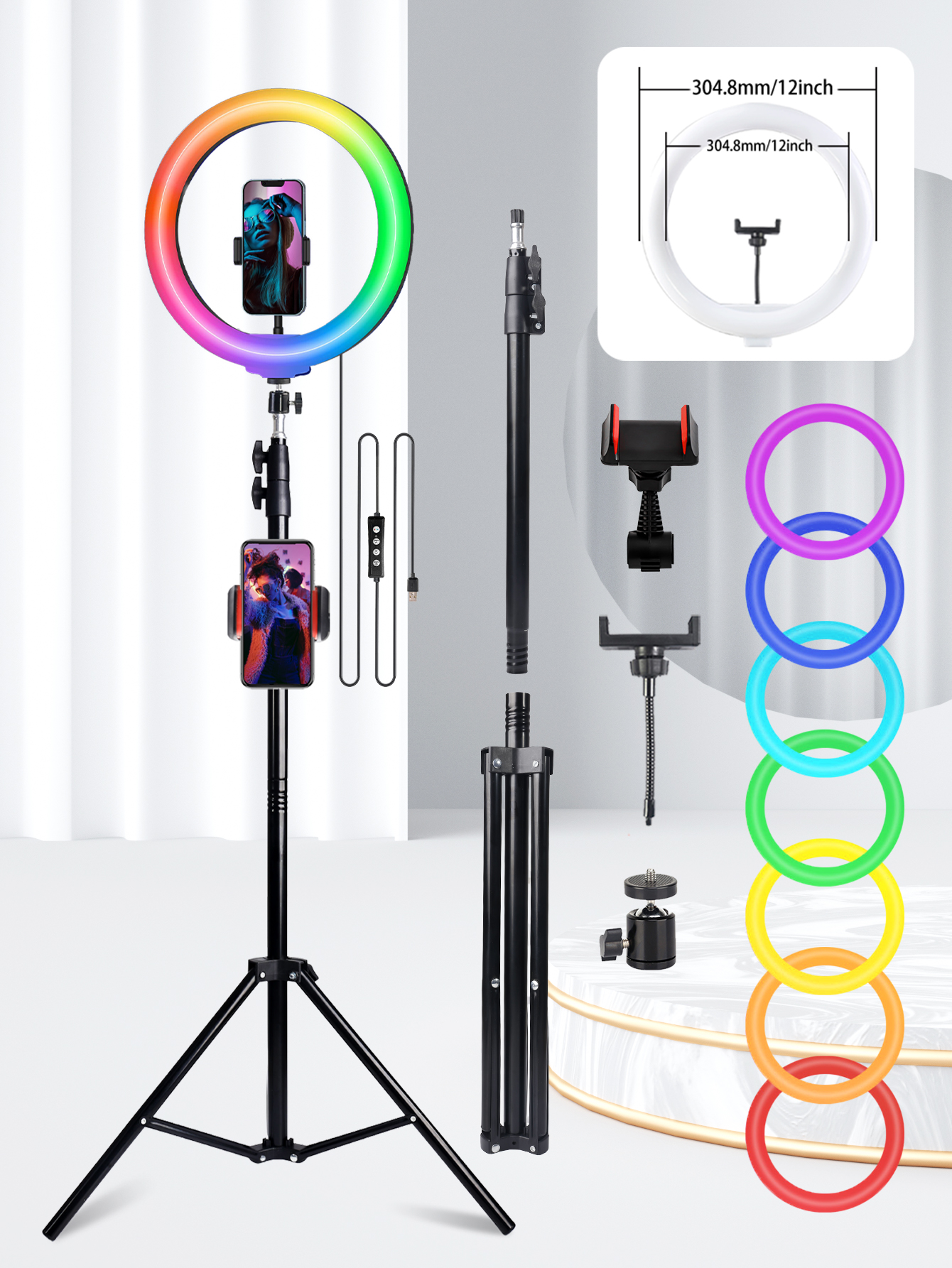 Photography Lighting Overhead - A 10 Inch Professional Selfie Ring