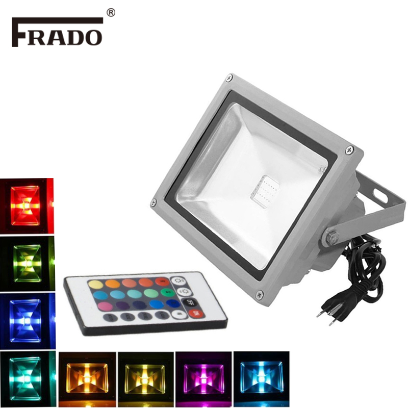 Photography Lighting Uk - RGB LED Flood Lights 10W LED
