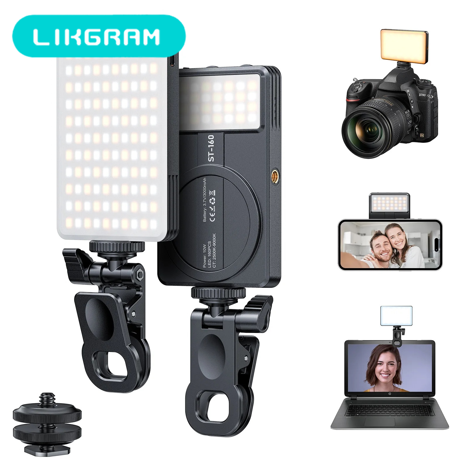 Video Light Panel Led - Magnetic Phone Fill Light Dual LED