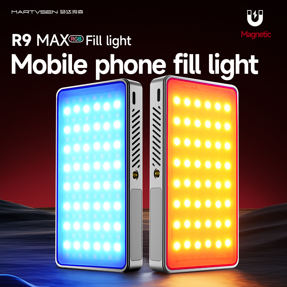 Quality Photography Lighting - Mini Rechargeable R9PRO full-color RGB Camera