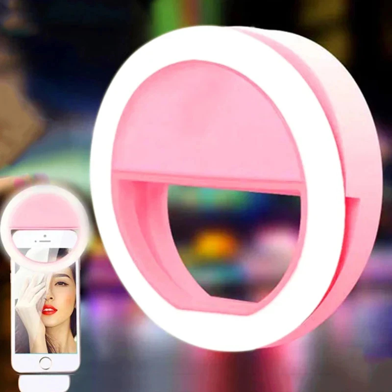 Photography Lighting Overhead - 1/2/3/4Pcs LED Selfie Ring Fill Light