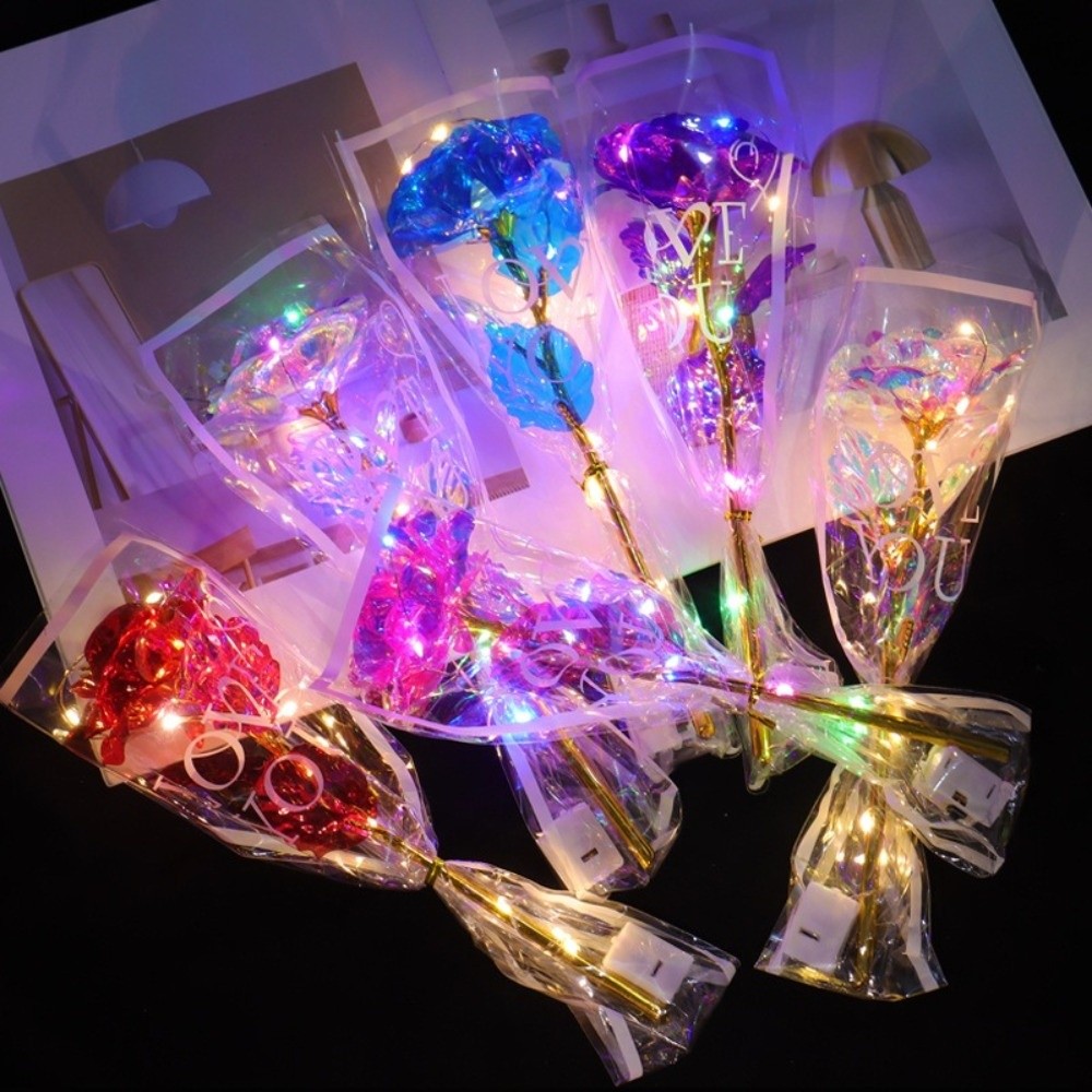 Glowing Gold Foil Rose Flower  - Photography Lighting Simulator Free recensie en prijs