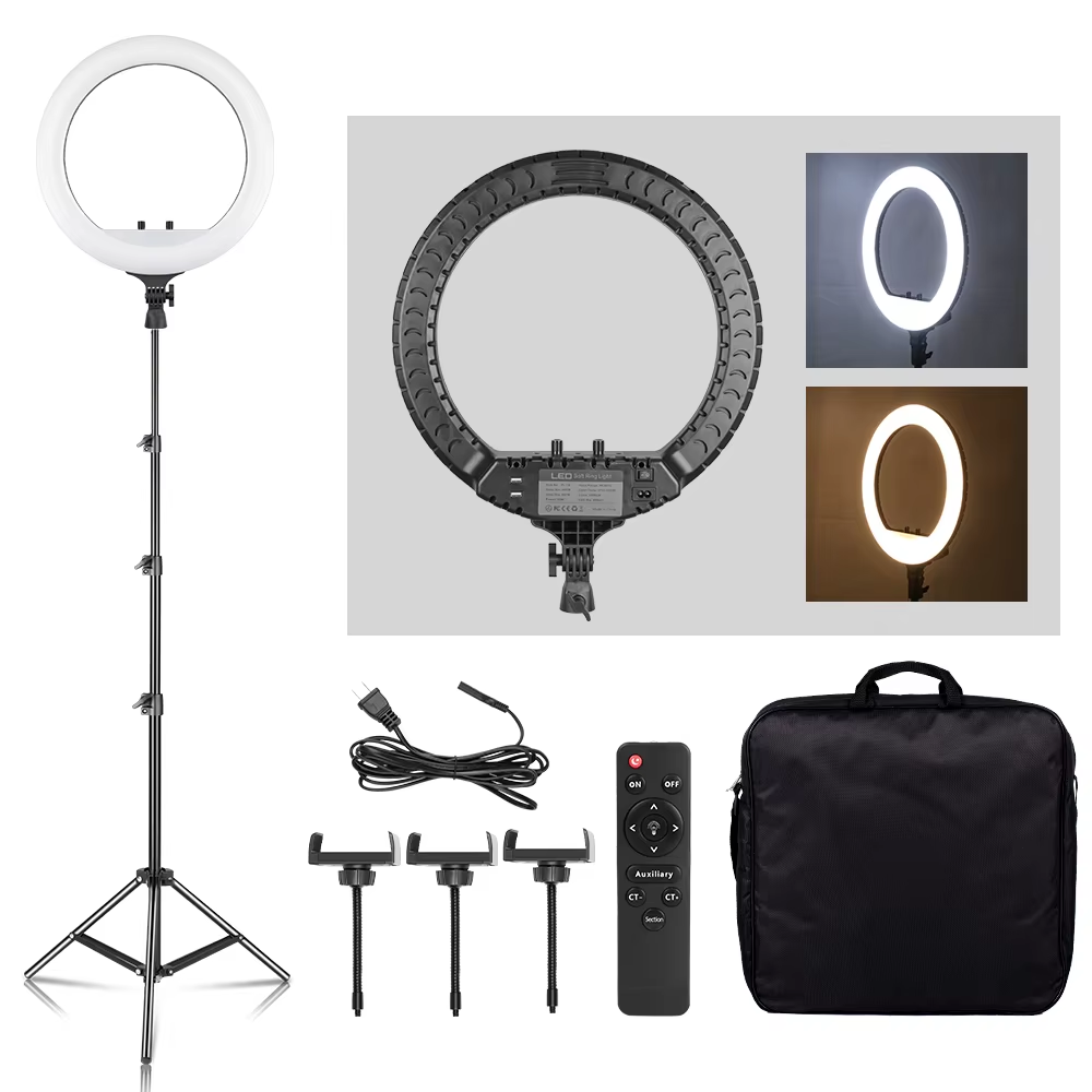 SH 18 Inch Knob Ring Light LED - Photography Lighting Overhead recensie en prijs