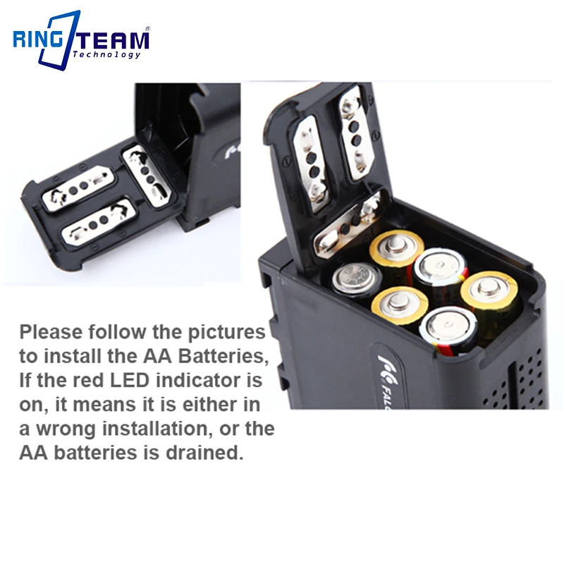 BB-6 BB6 Battery Box Case for  - Video Light Panel Led recensie en prijs
