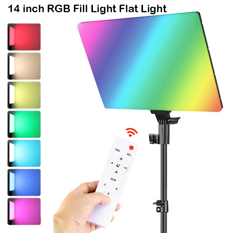 RGB 14'' LED Video Light Remot - Video Light Panel Led recensie en prijs