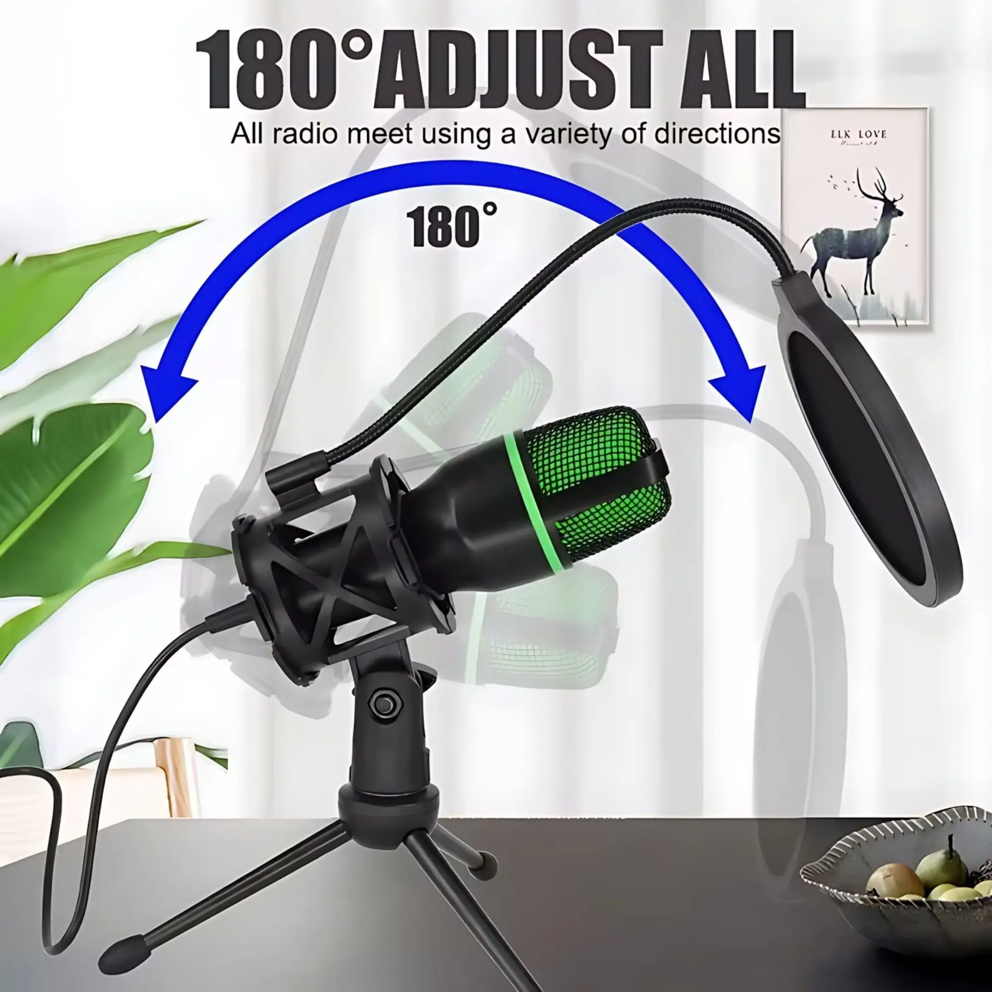 Professional USB Condenser Mic - Photography Lighting Uk recensie en prijs