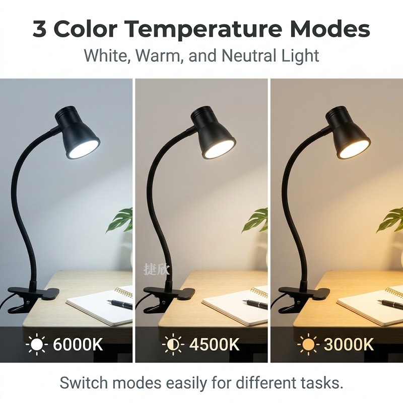 LED clip desk lamp eye protect - Learn Photography Lighting recensie en prijs