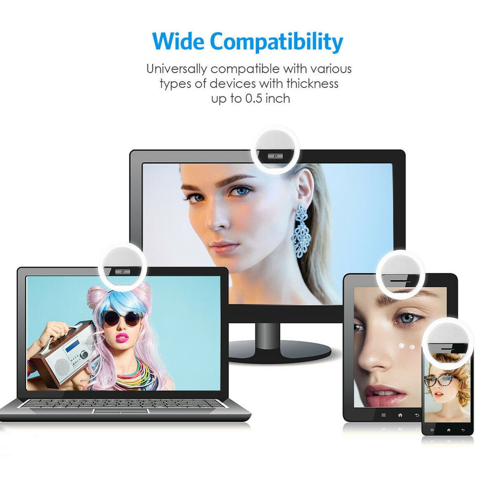 USB Charging LED Selfie Ring L - Photography Lighting Overhead recensie en prijs
