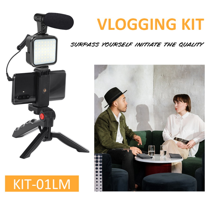 Smartphone Vlogging Kit Video  - Photography Lighting Setup recensie en prijs