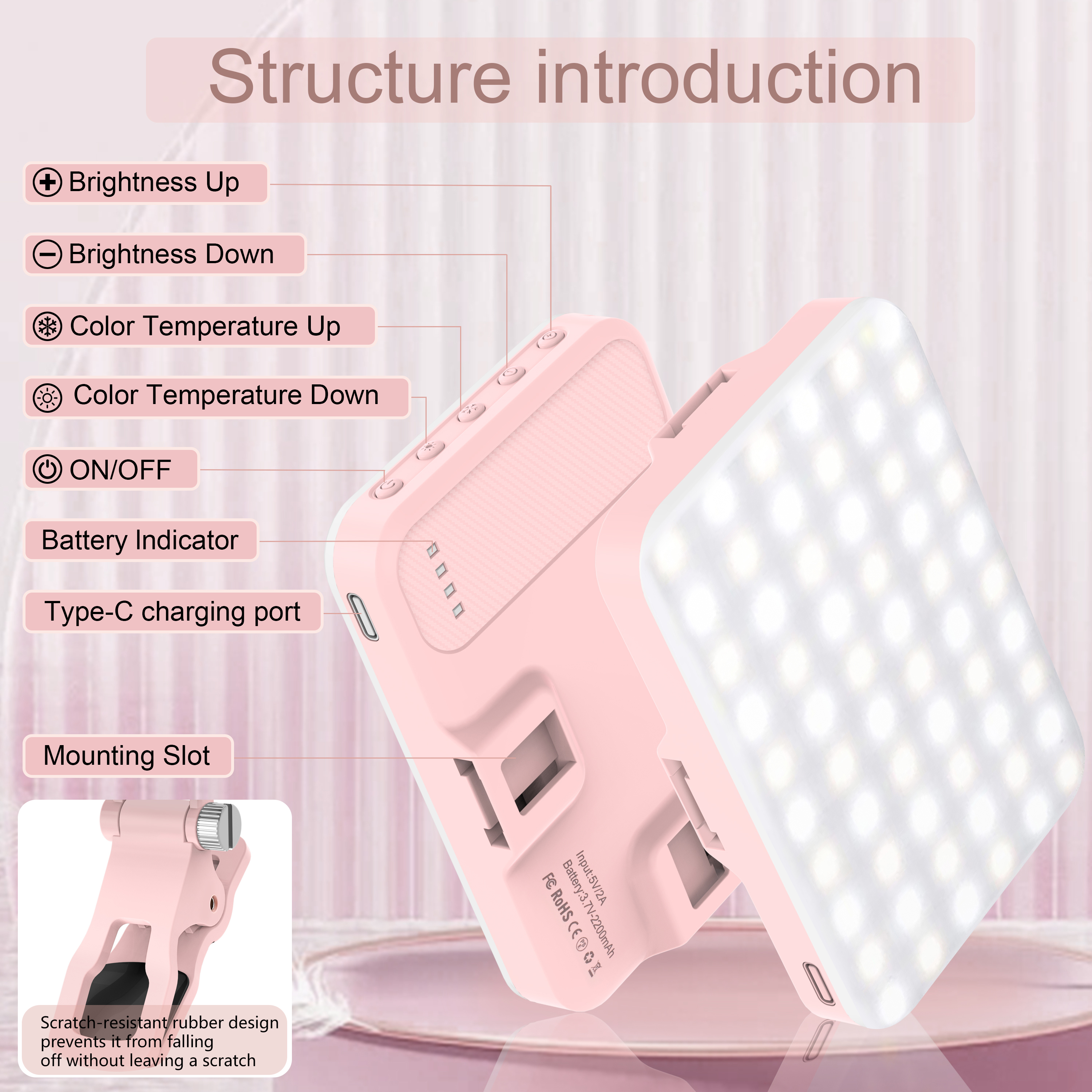 LED Selfie Light 60 High Power - Quality Photography Lighting recensie en prijs