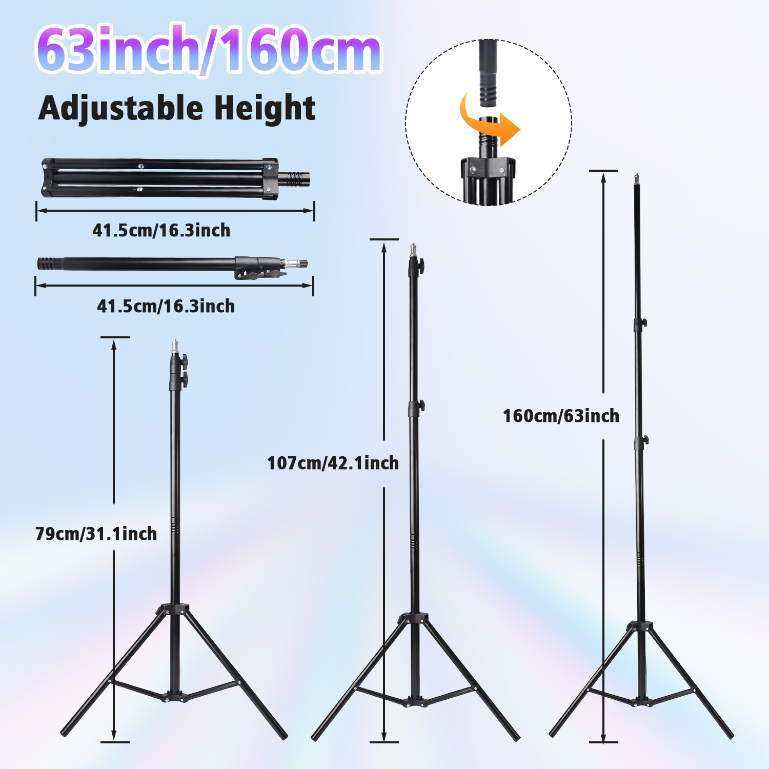 A 10 Inch Professional Selfie  - Photography Lighting Overhead recensie en prijs