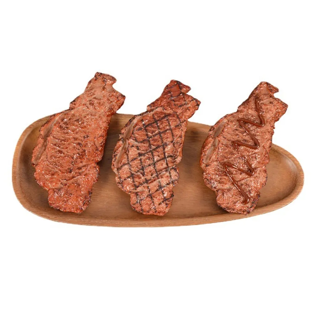 PVC Simulation Fake Steak Food - Good Lighting In Photography recensie en prijs