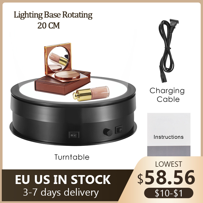 20 CM Lighting Base 360 Degree - Photography Lighting For Jewelry recensie en prijs