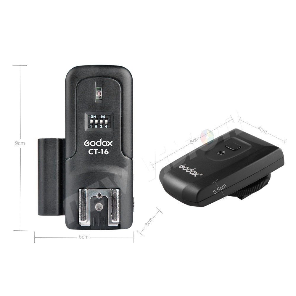 Godox CT-16 16 Channels Wirele - Trigger Receiver Set recensie en prijs