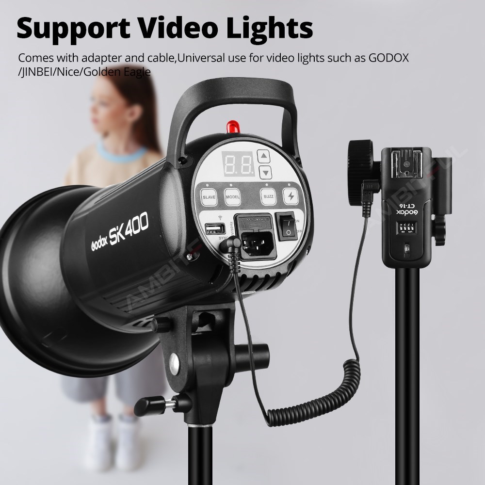 Godox CT-16 16 Channels Wirele - Trigger Receiver Set recensie en prijs