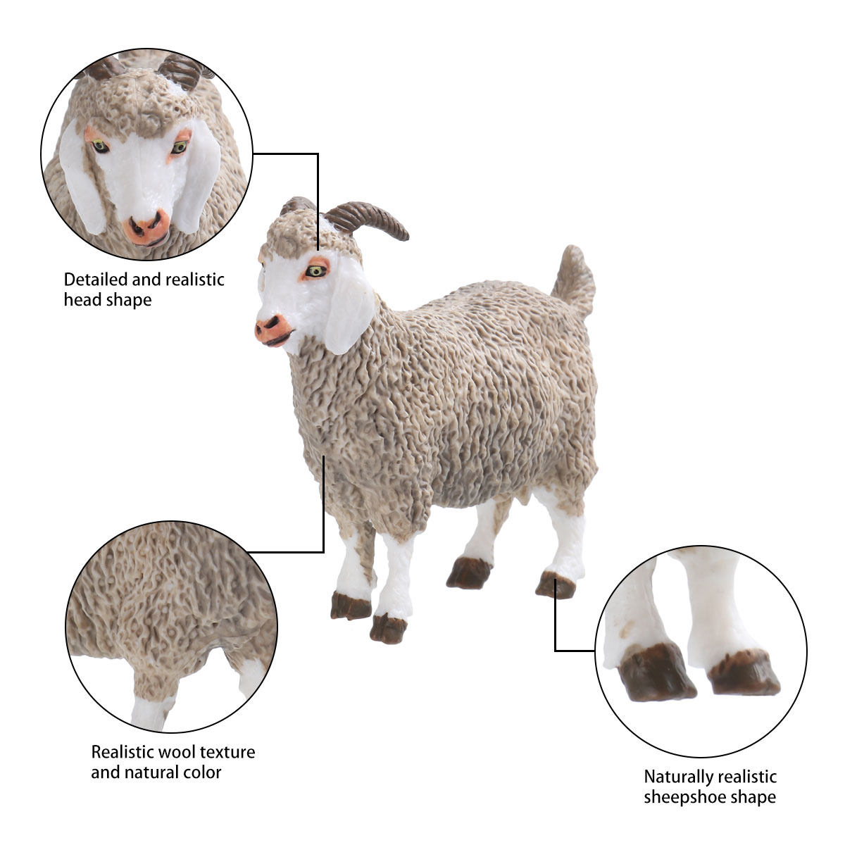 1Pcs Wild Animal Sheep Decorat - Photography Lighting Simulator Free recensie en prijs