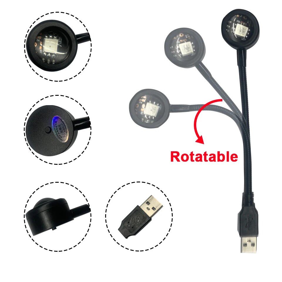 MeeToo USB Sunset Mood Lamp Le - Photography Lighting Setup recensie en prijs