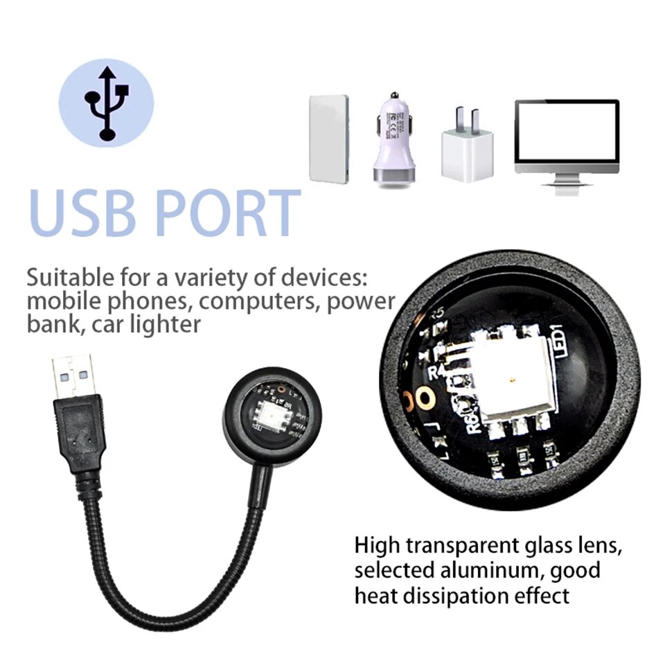 MeeToo USB Sunset Mood Lamp Le - Photography Lighting Setup recensie en prijs