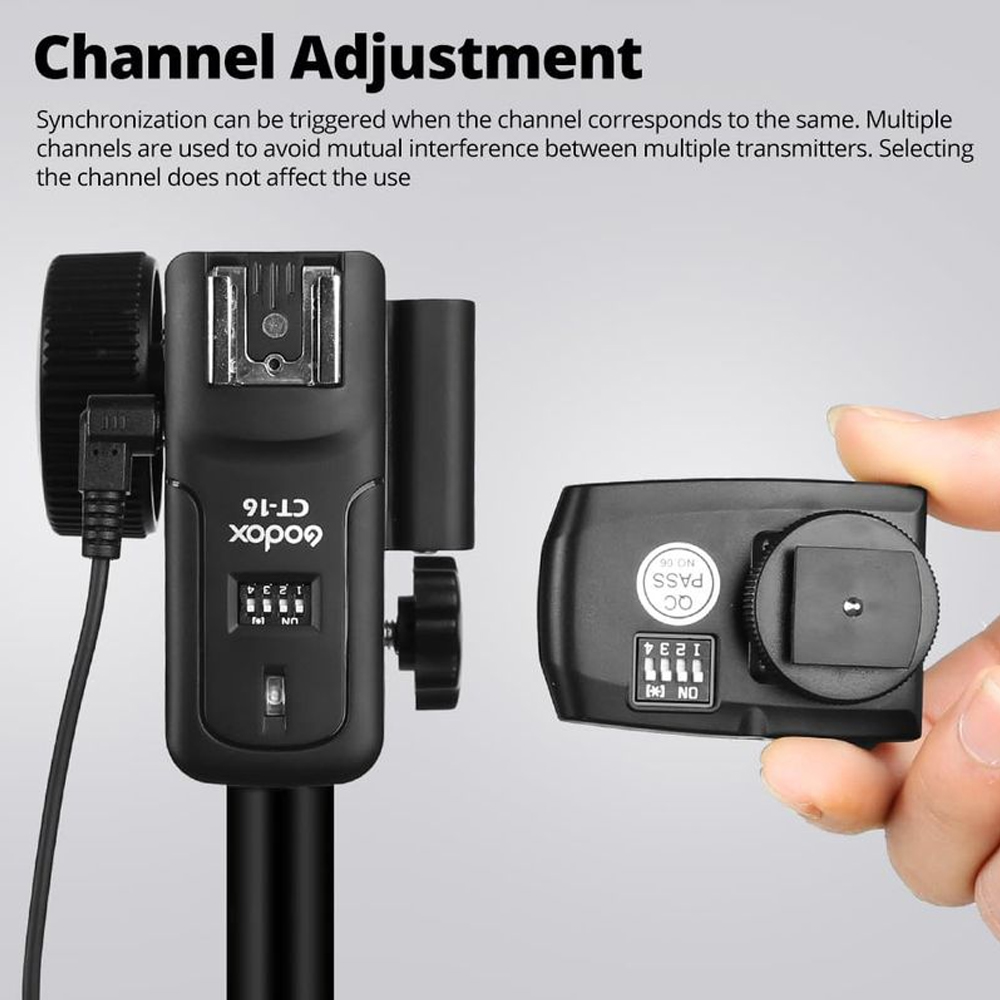 Godox CT-16 16 Channels Wirele - Trigger Receiver Set recensie en prijs