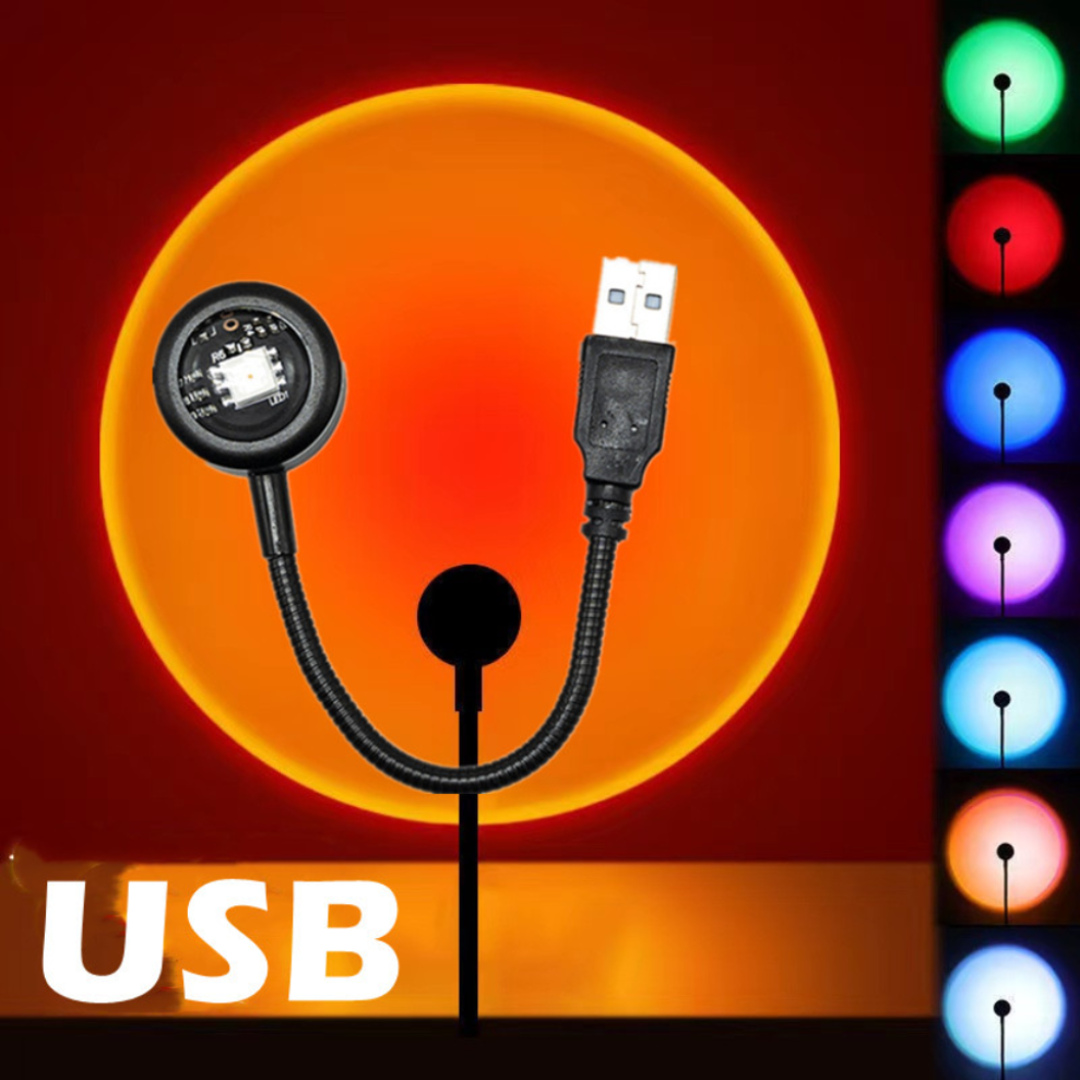 LDHLM Sunset Lamp LED USB Rain - Photography Lighting Diy recensie en prijs