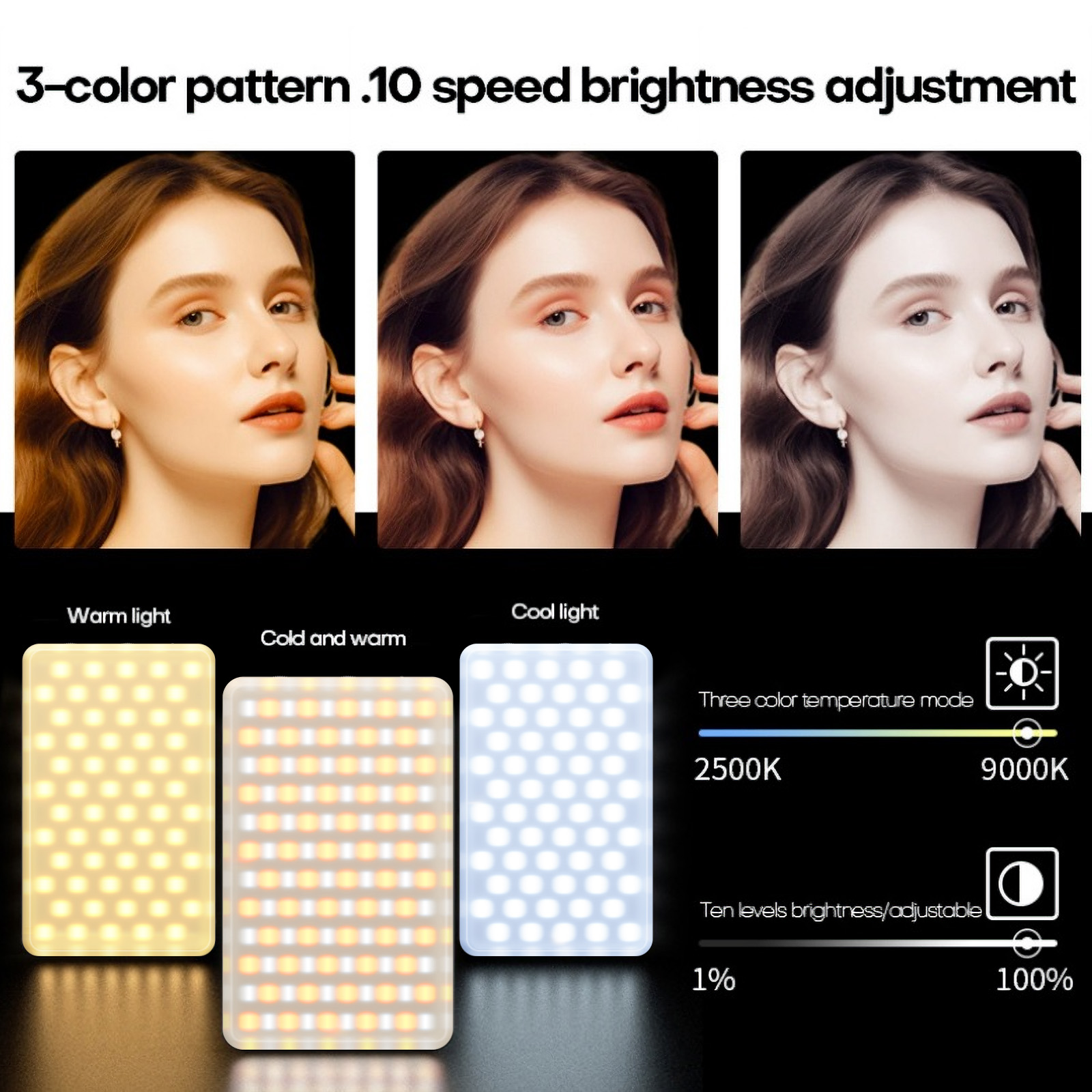 Magnetic Phone Fill Light Dual - Video Light Panel Led recensie en prijs