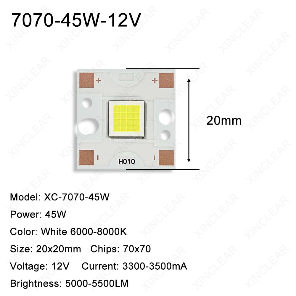 SMD 5050 7070 LED Chips 20W 45 - Photography Lighting Diy recensie en prijs