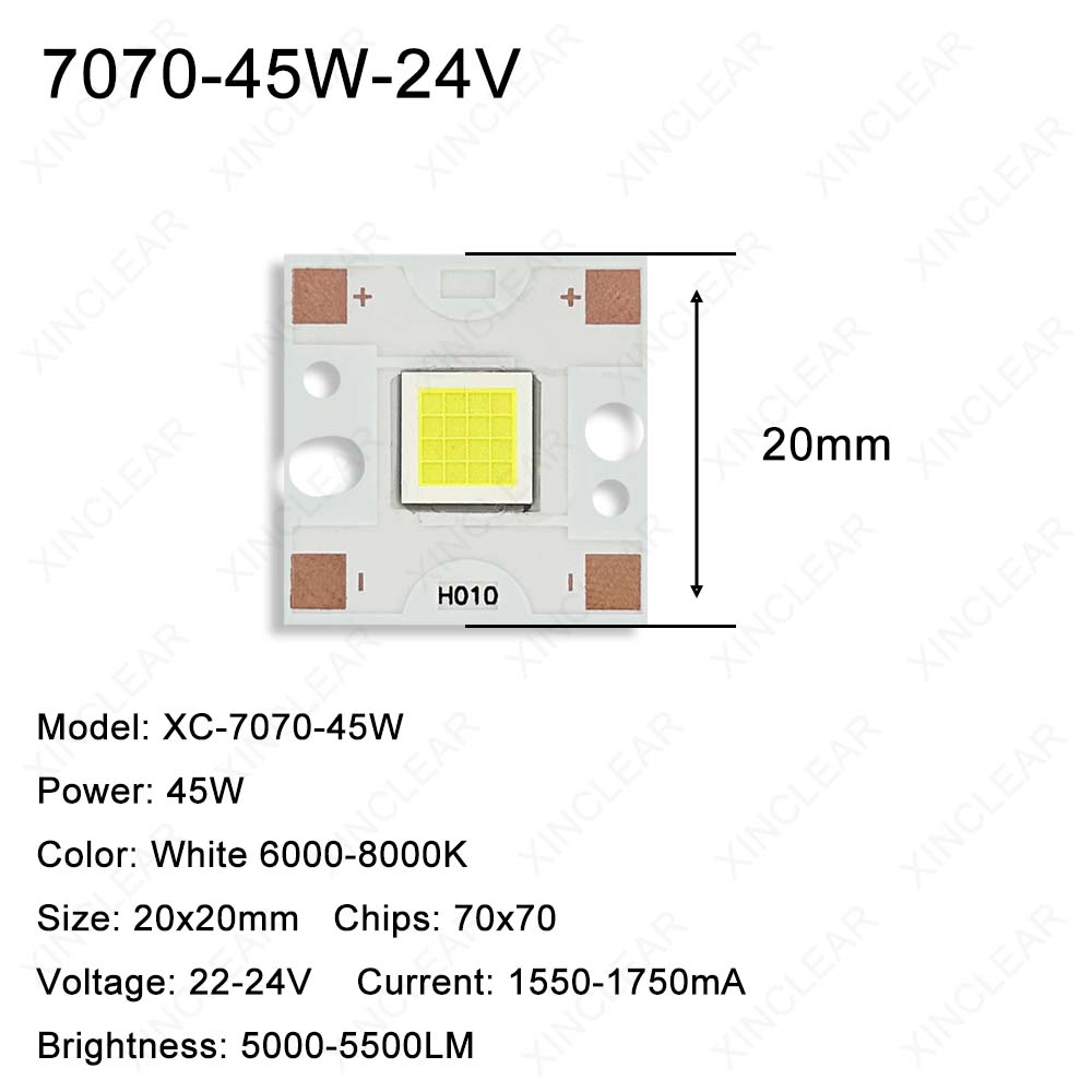 SMD 5050 7070 LED Chips 20W 45 - Photography Lighting Diy recensie en prijs