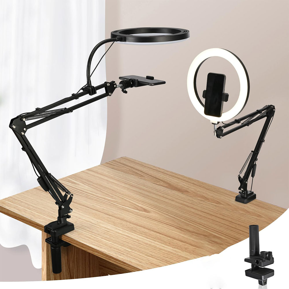 Ring Light with Stand and Phon - Photography Lighting Overhead recensie en prijs