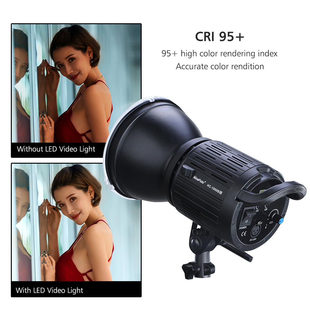 Adjustable Brightness NiceFoto - Photography Lighting Uk recensie en prijs