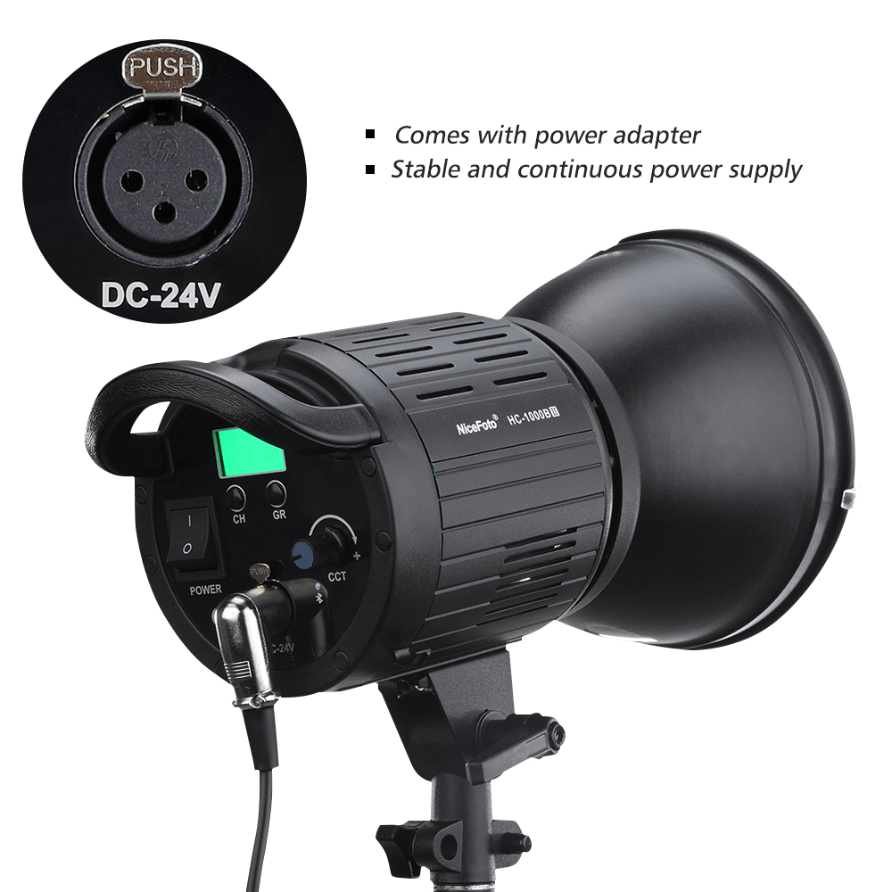 Adjustable Brightness NiceFoto - Photography Lighting Uk recensie en prijs