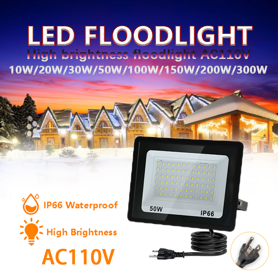 LED FloodLight With Plug Outdo - Photography Lighting Uk recensie en prijs