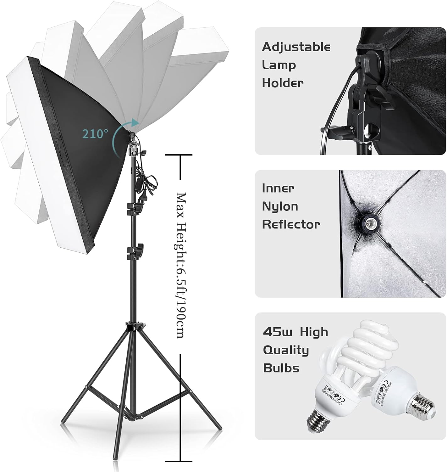 Photography Lighting Kit, Ligh - Photography Lighting And Backdrop Kits recensie en prijs