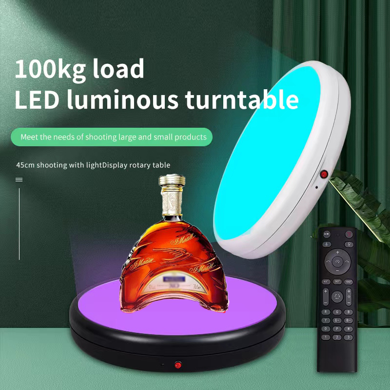 45cm 360° Silent Rotating Phot - Photography Lighting For Jewelry recensie en prijs