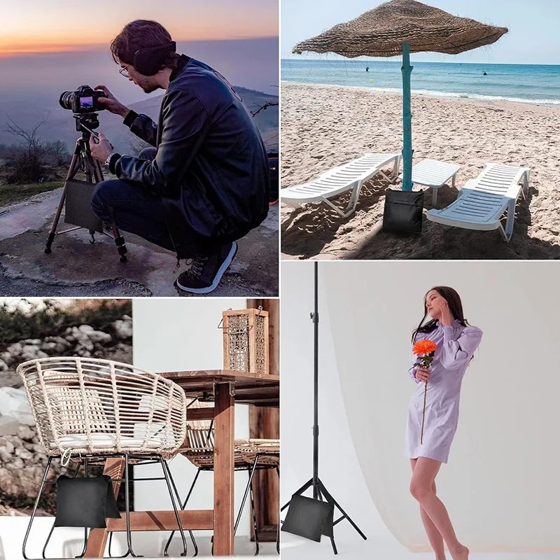 4pcs/2pcs/1pc Black Sand Bag W - Photography Lighting For Products recensie en prijs