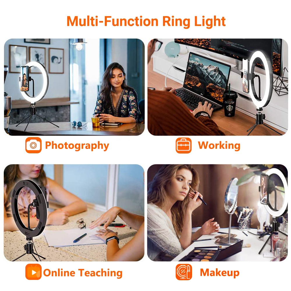 26cm 10 inch Led Ring Selfie L - Photography Lighting Overhead recensie en prijs