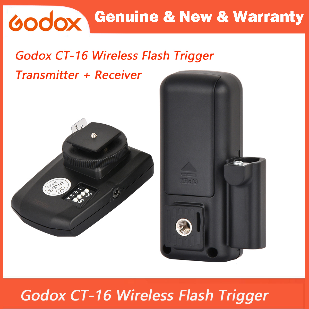 Godox CT-16 Wireless Radio Stu - Trigger Receiver Set recensie en prijs