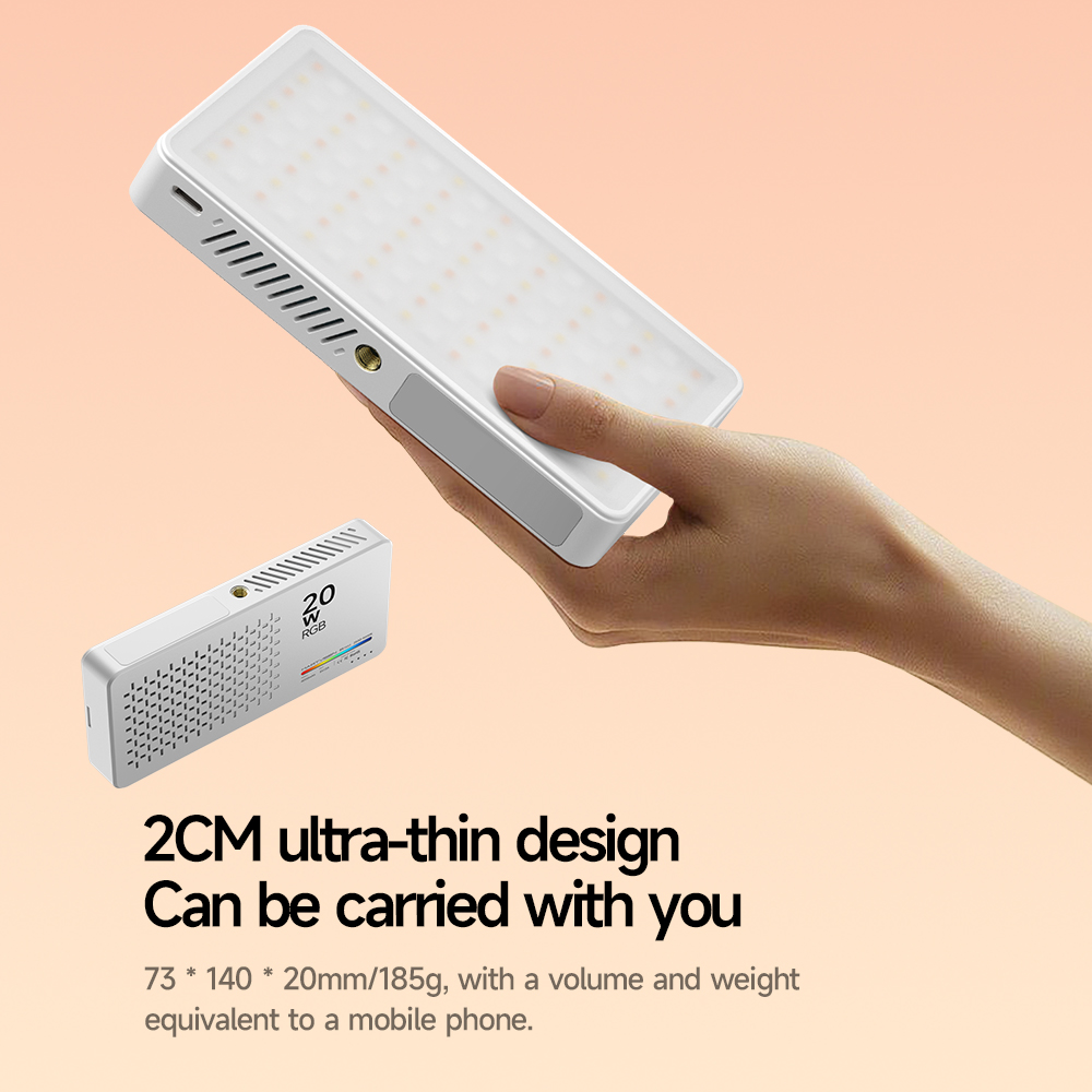 Mini Rechargeable R9PRO full-c - Quality Photography Lighting recensie en prijs