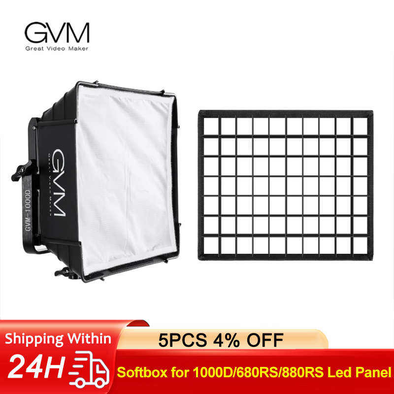 GVM Softbox Diffuser for 1000D - Video Light Panel Led recensie en prijs