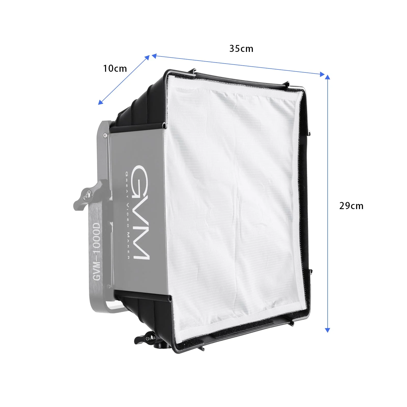 GVM Softbox Diffuser for 1000D - Video Light Panel Led recensie en prijs