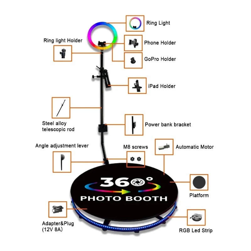 Rental Led Ring Lights 360 Pro - Photography Lighting Rental recensie en prijs
