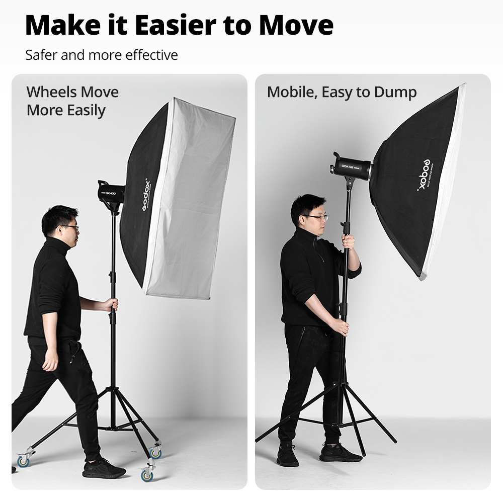AMBITFUL 3Pcs C-Stand Swivel C - Photography Lighting Setup recensie en prijs