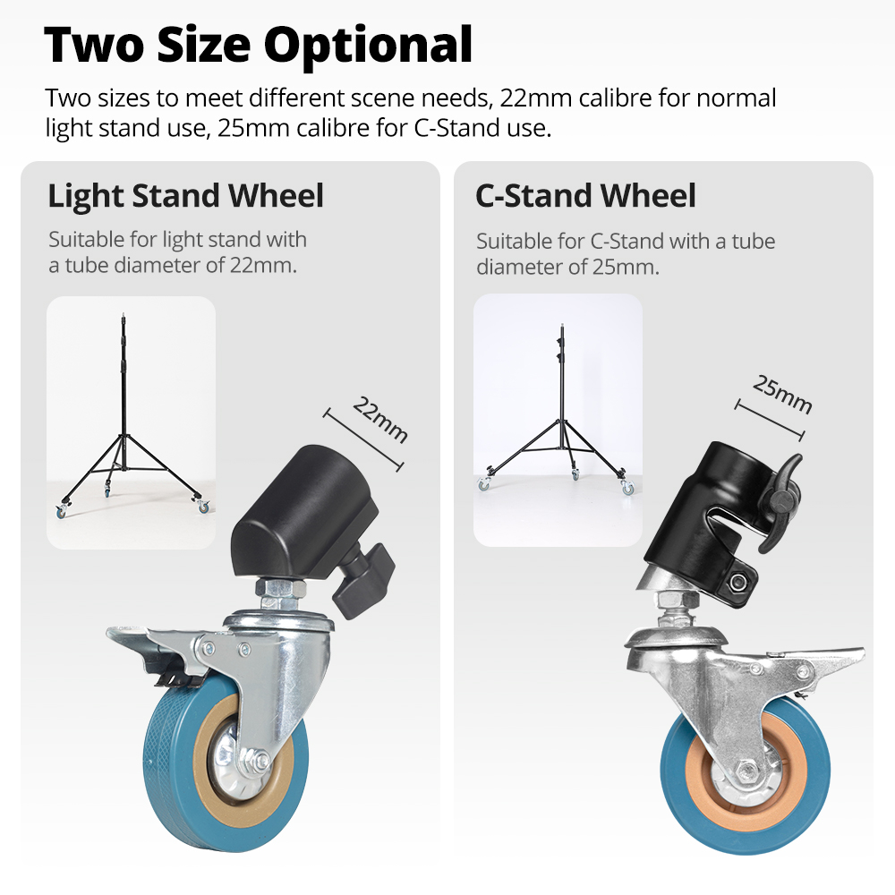 AMBITFUL 3Pcs C-Stand Swivel C - Photography Lighting Setup recensie en prijs