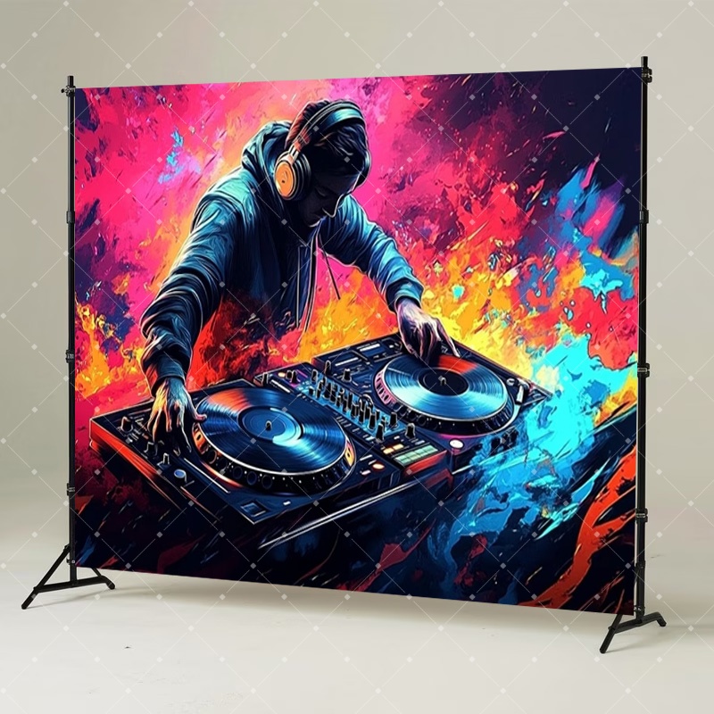 Hip Hop Music DJ Party Decorat - Photography Lighting Background recensie en prijs
