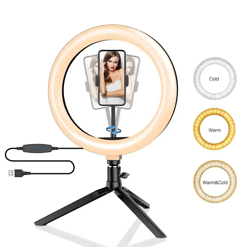 Dimmable26cm LED Ring Light Ki - Photography Lighting Overhead recensie en prijs