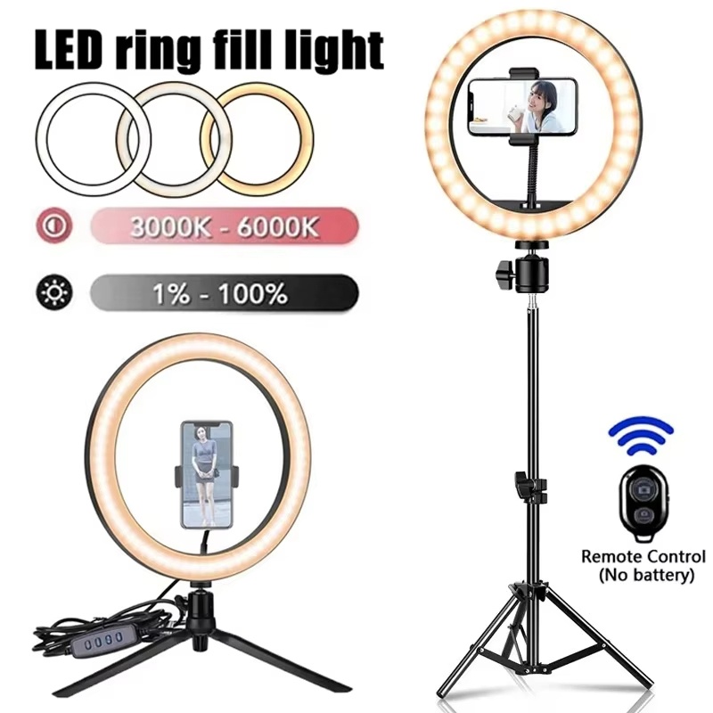 LED Selfie Ring Lighting Photo - Photography Lighting Overhead recensie en prijs