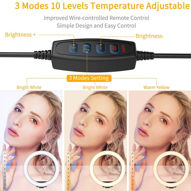 LED Selfie Ring Lighting Photo - Photography Lighting Overhead recensie en prijs