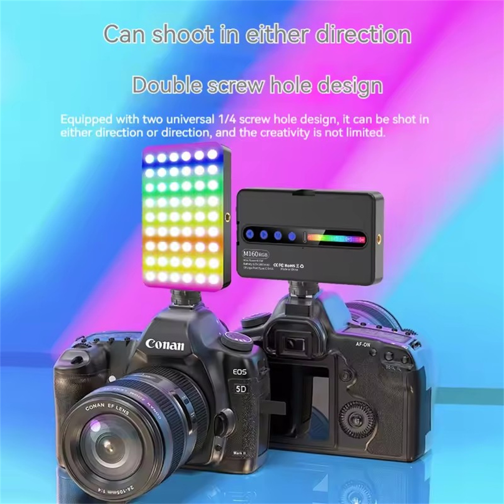 LED RGB Camera Light Full Colo - Video Light Panel Led recensie en prijs