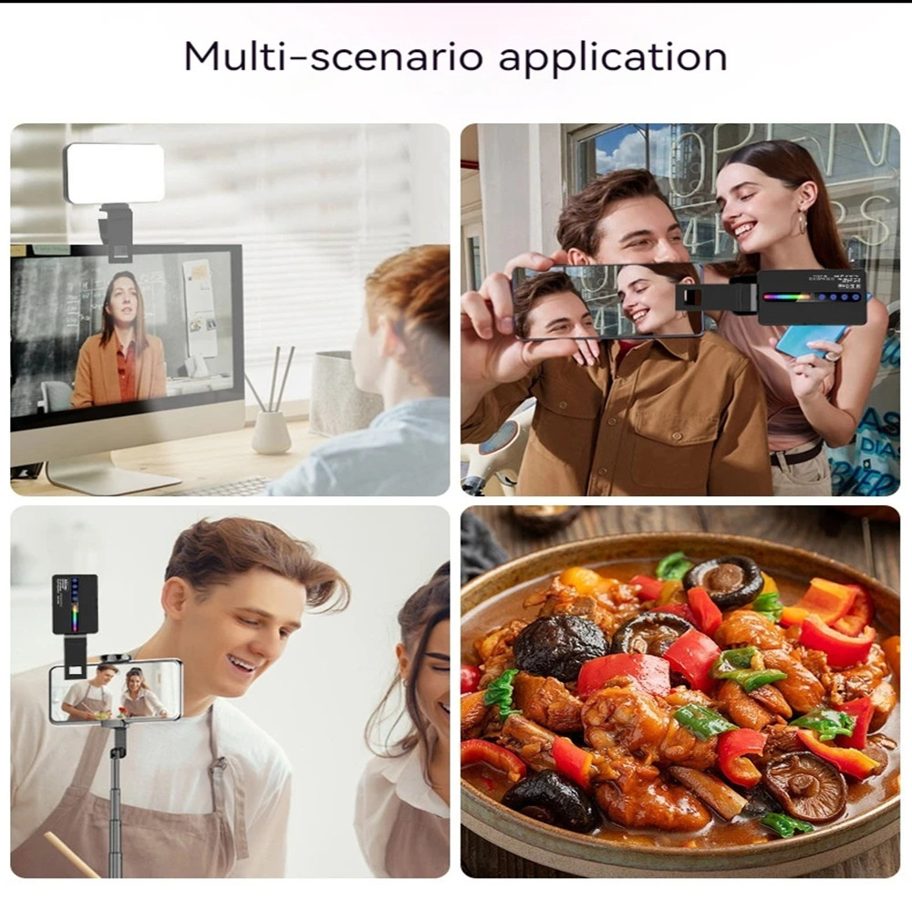 LED RGB Camera Light Full Colo - Video Light Panel Led recensie en prijs