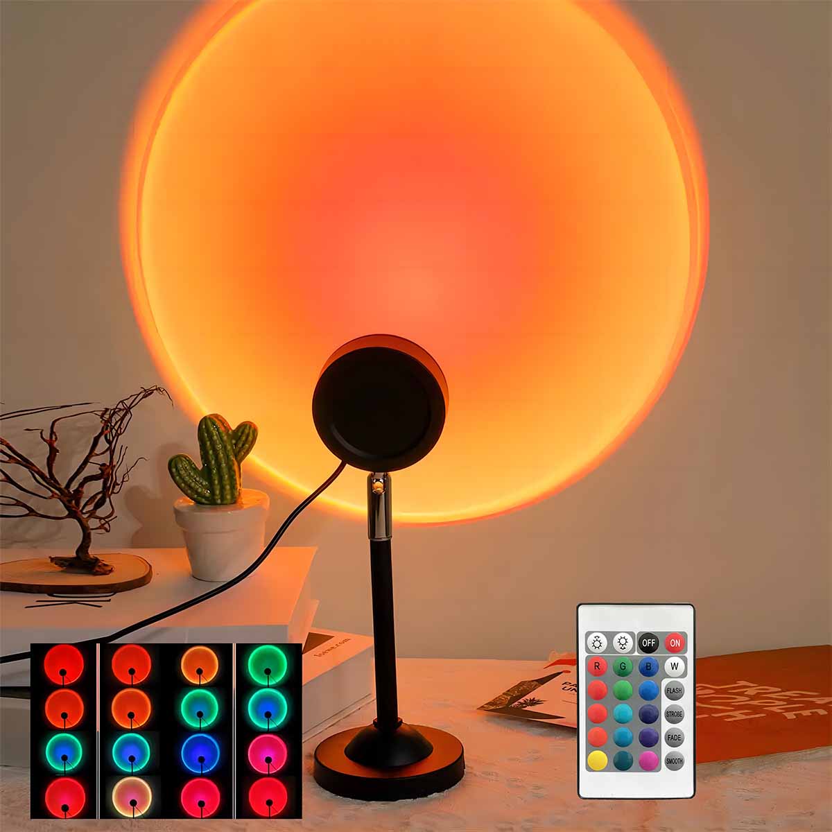 Sunset projection light remote - Photography Lighting Setup recensie en prijs