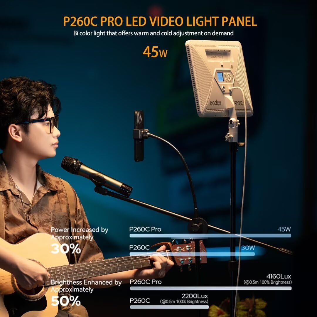 Godox P260C Pro LED Video Ligh - Video Light Panel Led recensie en prijs